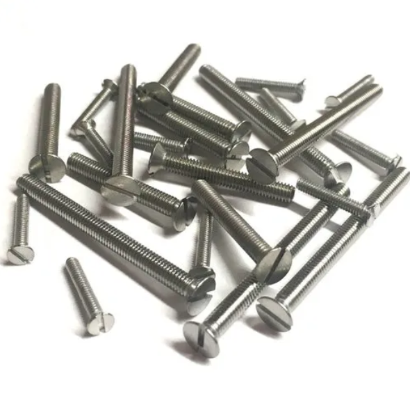 MS Csk Slotted Machine Screws